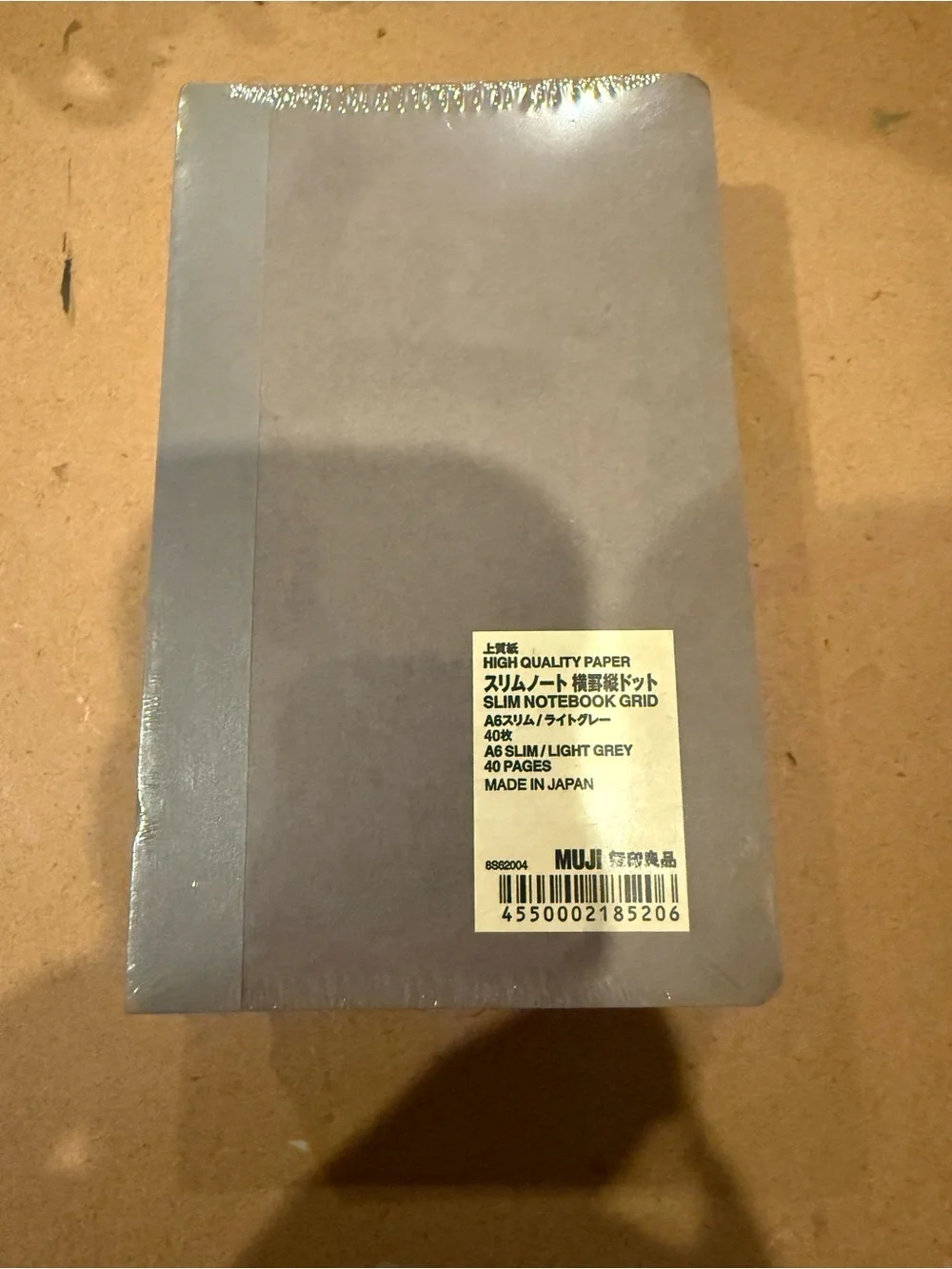 MUJI High Quality A6 Slim grid notebook 10pk (NWT)
